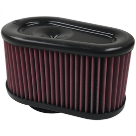 Air Filter For Intake Kits 75-5086,75-5088,75-5089 Oiled Cotton Cleanable Red