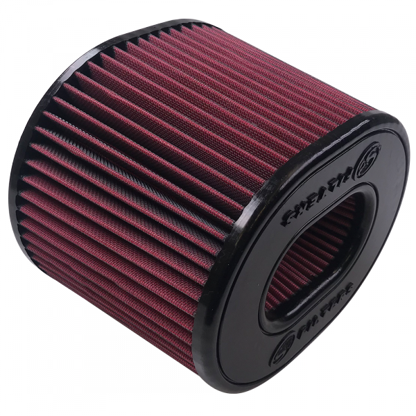 Air Filter For Intake Kits 75-5021 Oiled Cotton Cleanable Red