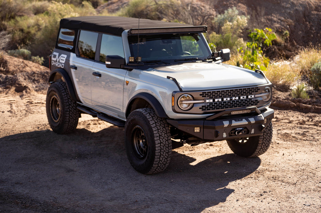 Bronco 52 Inch Straight LED Light Bar Mount For 21-22 Ford Bronco