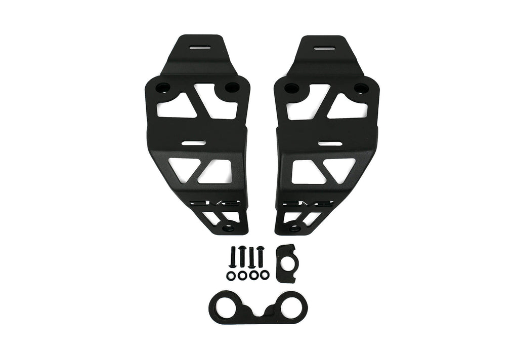 Dual Pod Light Mounts For 20-22 Jeep Wrangler JL 392 Gladiator JT Mojave Edition