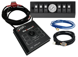 SourceLT w/ Air Gauge and Red LED Switch Panel for JK 2007-2008