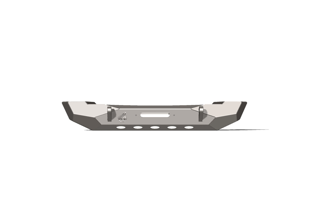 Jeep Wrangler CJ/YJ/TJ Pyro MidWidth Front Bumper - CrawlTek Revolution