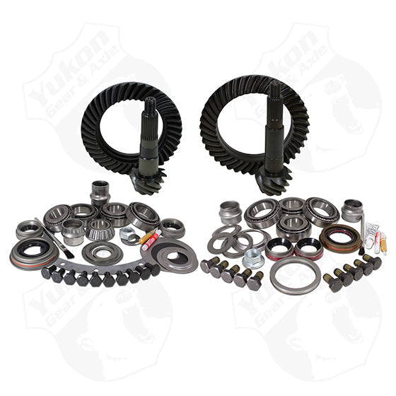 Gear And Install Kit Package For Jeep XJ And YJ With Dana 30 Front And Model 35 Rear 4.88 Ratio -