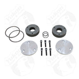 Hardcore Drive Flange Kit For Dana 44 30 Spline Outer Stubs   Engraved Caps -