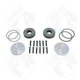 Hardcore Drive Flange Kit For Dana 44 30 Spline Outer Stubs Non-Engraved Caps -