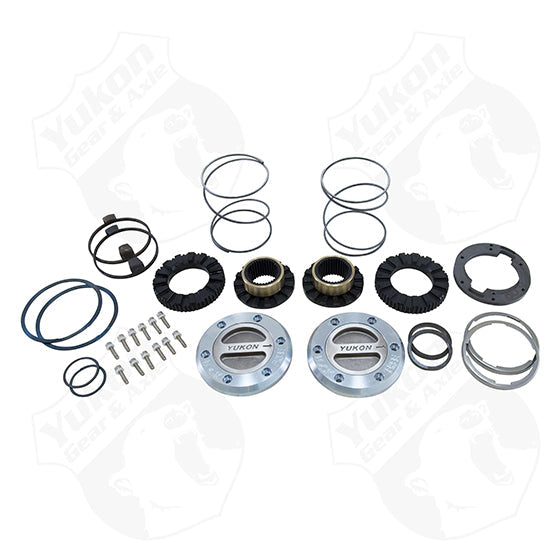 Hardcore Locking Hub Set For 00-08 Dodge 1-Ton Front With Spin Free Kit -