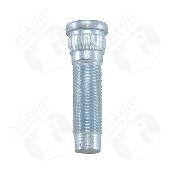 Axle Stud 1 7/8 Inch X 1/2 Inch -20 0.614 Inch Knurl Diameter -