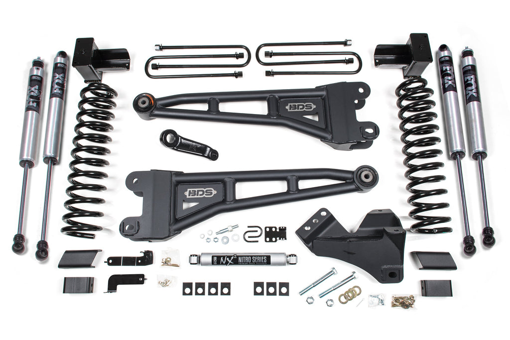 4 Inch Lift Kit w/ Radius Arm | Ford F350 Super Duty DRW (17-19) 4WD | Diesel