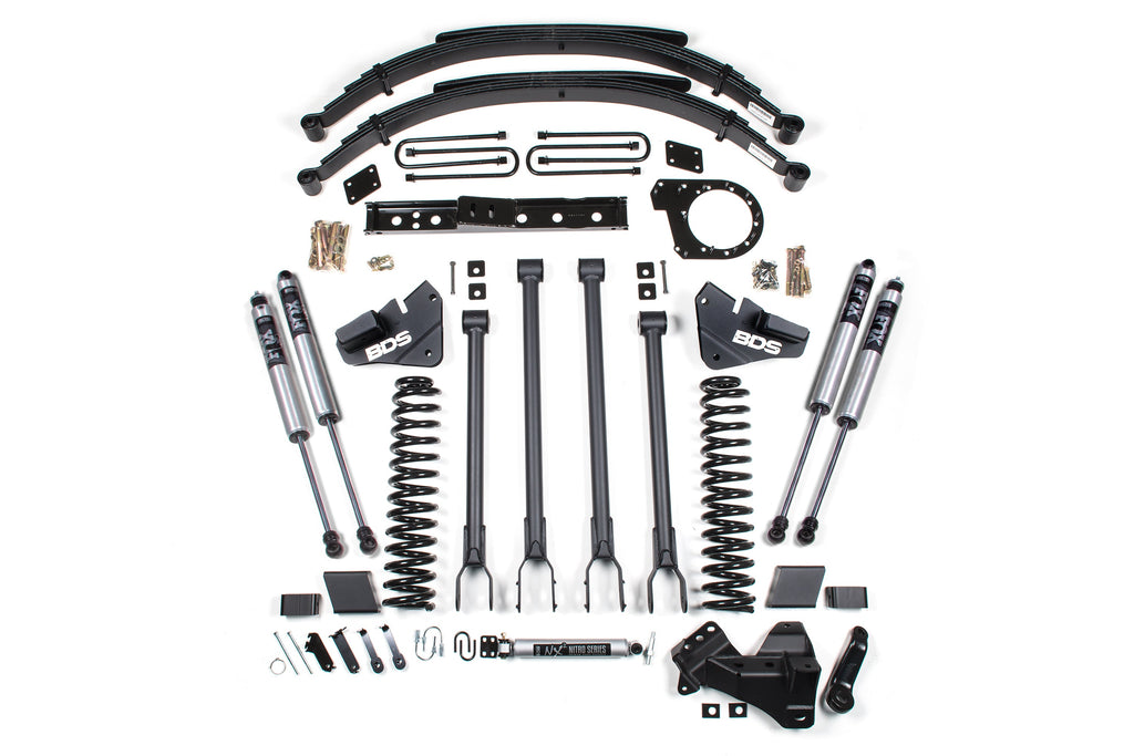 6 Inch Lift Kit | 4-Link Conversion | Ford F250/F350 Super Duty (17-19) 4WD | Diesel