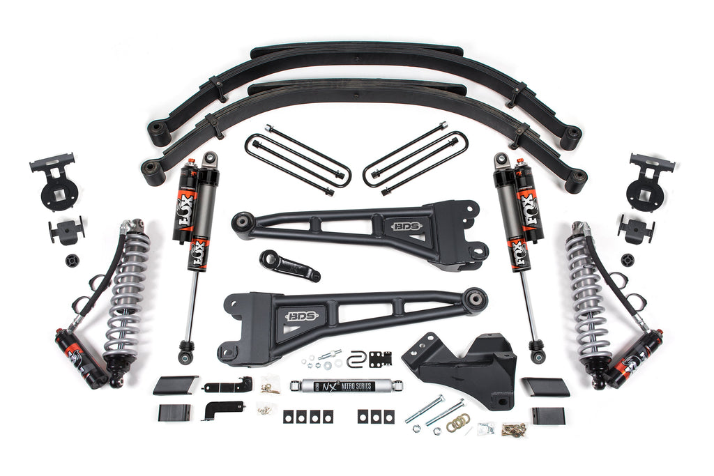 5 Inch Lift Kit w/ Radius Arm | FOX 2.5 Coil-Over Conversion - Performance Elite | Ford F250/F350 Super Duty (2023) 4WD | Diesel
