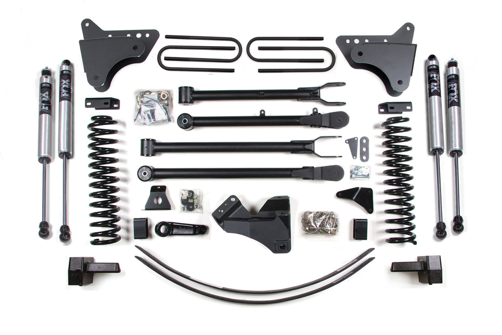6 Inch Lift Kit w/ 4-Link | Ford F250/F350 Super Duty (05-07) 4WD | Gas