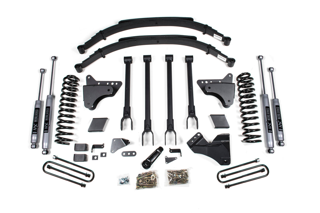 6 Inch Lift Kit w/ 4-Link | Ford F250/F350 Super Duty (08-10) 4WD | Gas