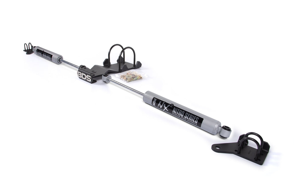 Dual Steering Stabilizer Kit w/ NX2 Shocks | Ford F250/F350 Super Duty (05-16) 4WD