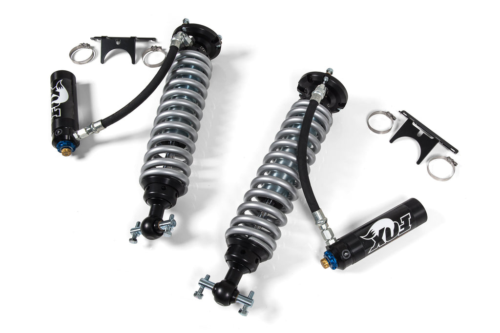 FOX 2.5 Coil-Over Shocks w/ DSC Reservoir Adjuster | 4 Inch Lift | Factory Series | Chevy Silverado and GMC Sierra 1500 (07-18)