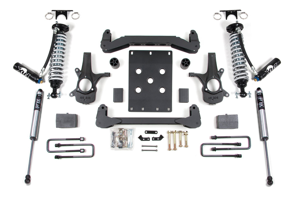 4 Inch Lift Kit | FOX 2.5 Coil-Over | Chevy Silverado or GMC Sierra 1500 (07-13) 2WD