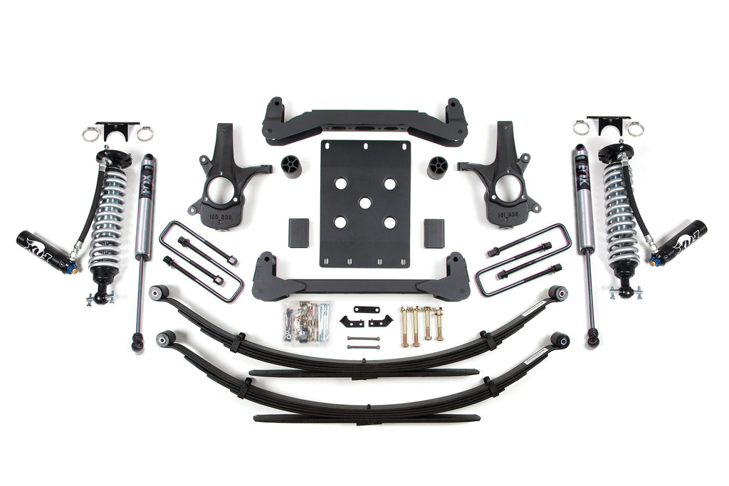 4 Inch Lift Kit | FOX 2.5 Coil-Over | Chevy Silverado or GMC Sierra 1500 (07-13) 2WD