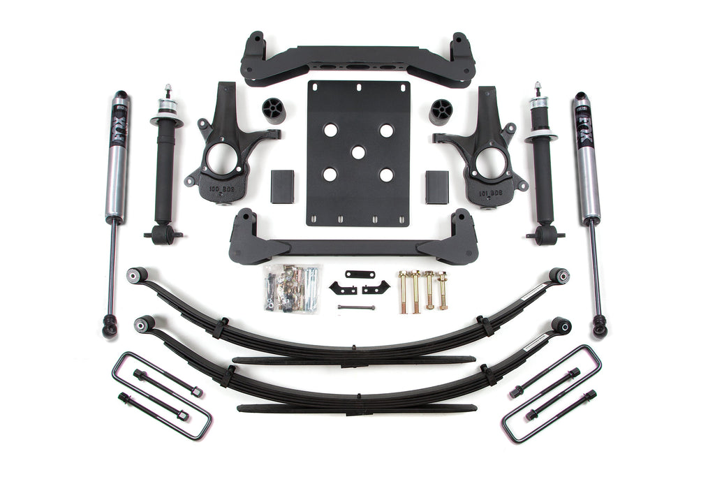 4 Inch Lift Kit | Chevy Silverado or GMC Sierra 1500 (07-13) 2WD