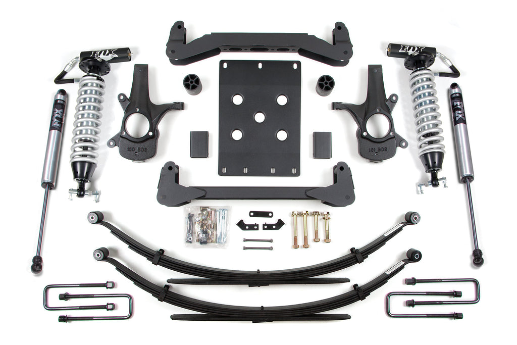 4 Inch Lift Kit | FOX 2.5 Coil-Over | Chevy Silverado or GMC Sierra 1500 (07-13) 2WD