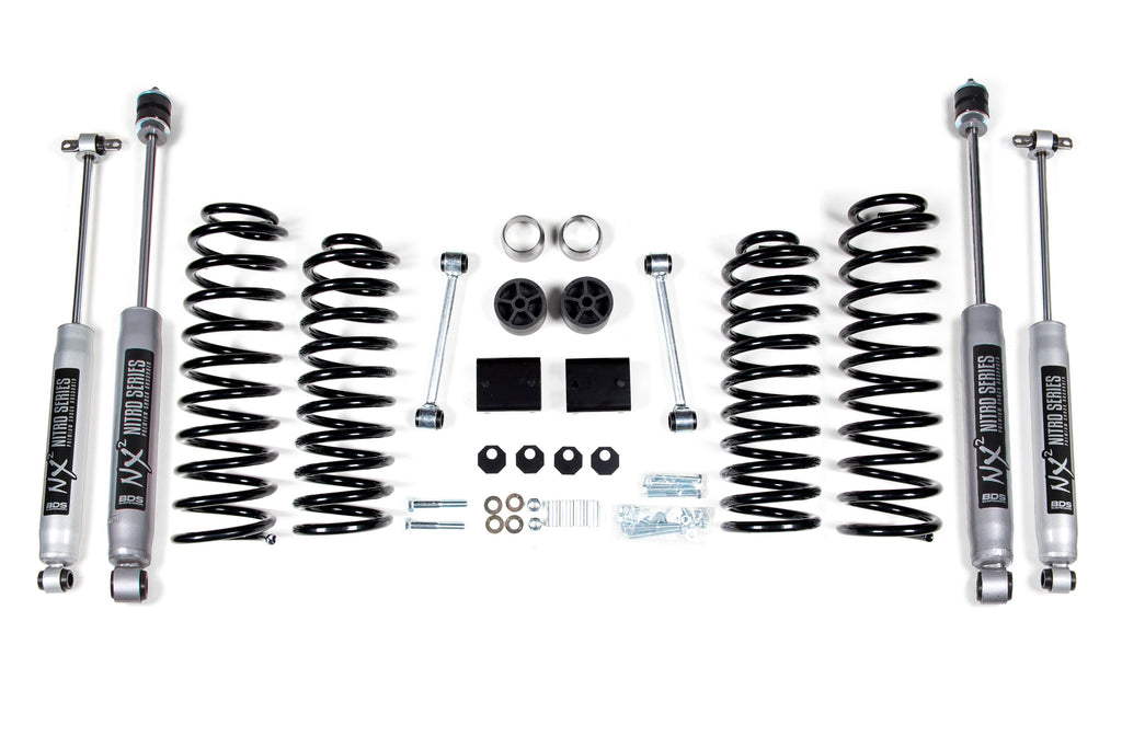 2 Inch Lift Kit | Coil Spring | Jeep Wrangler JK (12-18) 4-Door