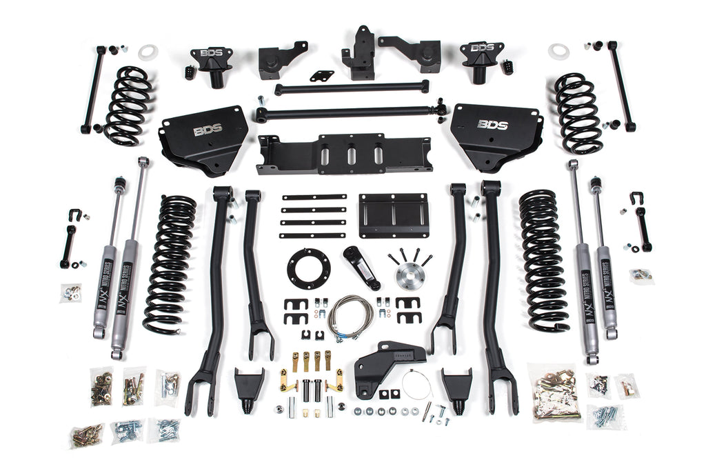 8 Inch Lift Kit w/ 4-Link | Ram 2500 (14-18) 4WD | Diesel