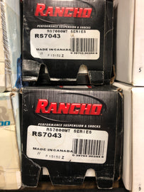 RS7043 Rancho Front Shocks